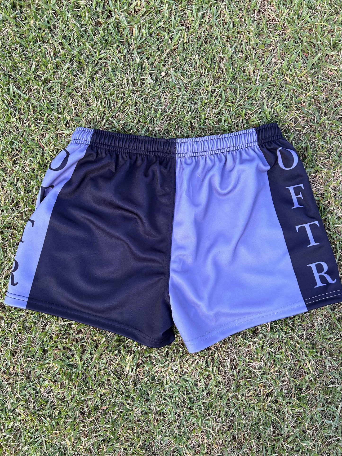 "One For The Road" OFTR Mountain ZIPPA Footy Shorts