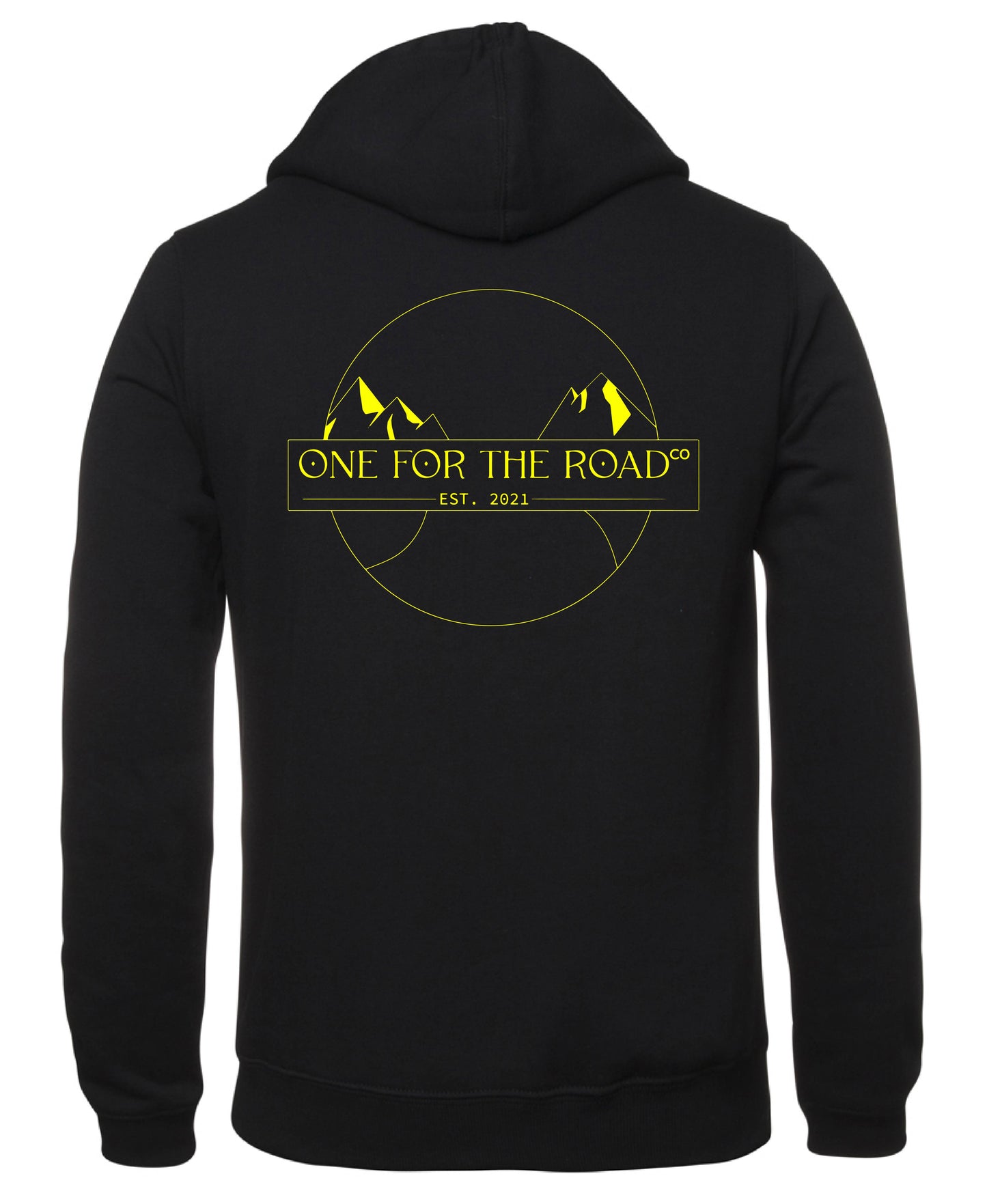 "One For The Road" Mountain Logo Hoodie